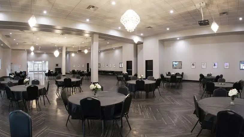 The Dayton Wedding and Event Center is now equipped with cutting-edge technology offering advanced audiovisual capabilities and lighting options, catering services onsite and a team of events specialists ready to make events stress-free and seamless. CONTRIBUTED PHOTO