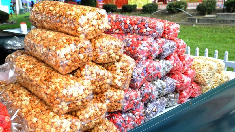Beavercreek's annual Popcorn Festival will be held Sept. 9-10. Popcorn in all varieties will take center stage during the two-day event which also features crafts, vendors, children's games, food, live entertainment, a 5k run and a car show. David A. Moodie/Contributing Photographer