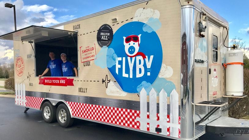 The new FlyByBBQ food truck comes in for a landing -- and a grand opeing -- in July. (CONTRIBUTED)