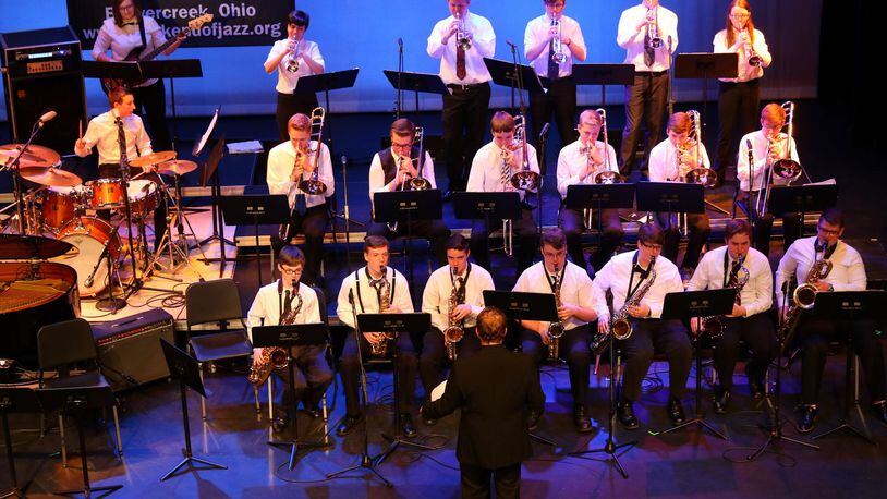 Student musicians performing at the 2017 Weekend of Jazz, which returns for another year at Beavercreek High School, Thursday through Saturday, March 1 through 3. CONTRIBUTED