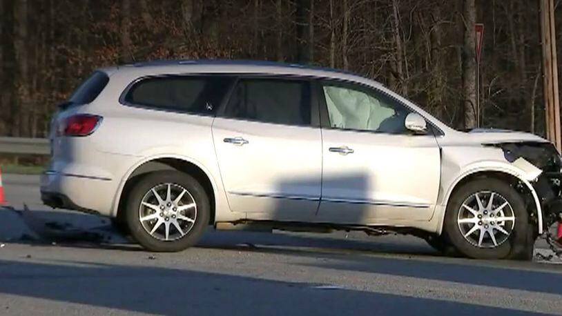 The Georgia Bureau of Investigation has been called in after a carjacking suspect opened fire on officers as he crashed into Lake Lanier, according to Gwinnett County police.