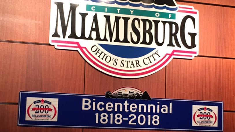 Events marking Miamisburg’s bicentennial begin on Saturday. NICK BLIZZARD/STAFF