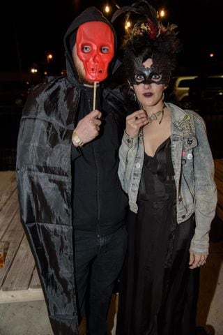 PHOTOS: Did you see people in masks downtown this weekend? This event at Yellow Cab is why