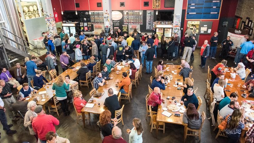 Warped Wing brewery in Dayton earned several first-place wins in the beer categories in Dayton.com's Best of 2018 contest including Best Craft Beer Selection, Best Local Brewery and Best Locally Made Beer for its Trotwood lager. CONTRIBUTED
