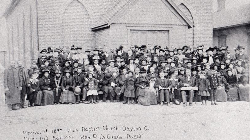 Zion Baptist Church is the oldest black Baptist church in Dayton. It was founded Nov. 30, 1970. DAYTON DAILY NEWS ARCHIVE / WRIGHT STATE UNIVERSITY SPECIAL COLLECTIONS