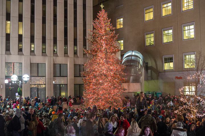 Downtown Dayton Christmas Tree Lighting Holiday Festival