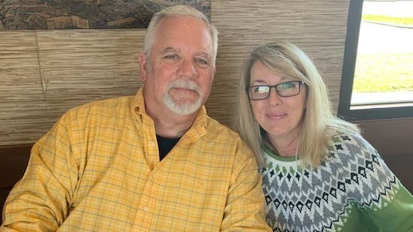 Pat McCoy met his biological half-sister Cheryl Sottile met for the first time in March. The Indiatlantic, Fla. woman came to Ohio after the two connected earlier this year. CONTRIBUTED
