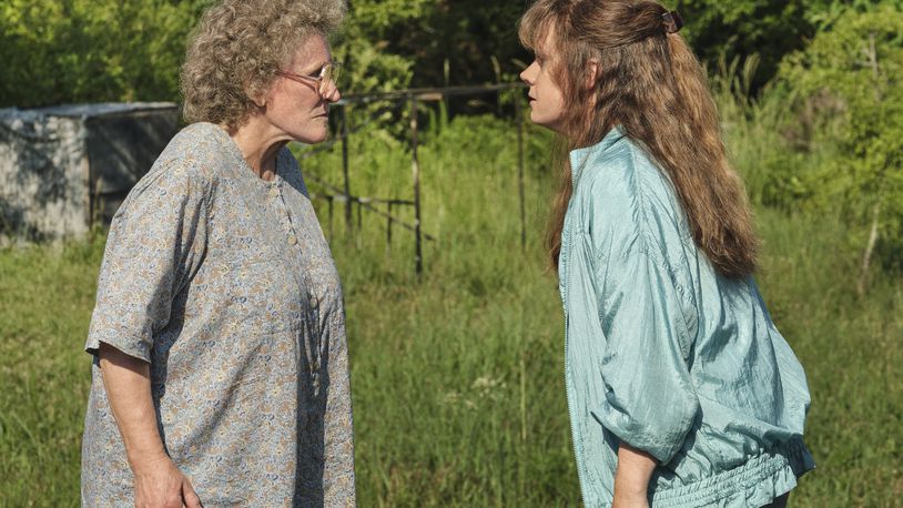 Glenn Close (let as Mamaw) and Amy Adams (as Bev) in "Hillbilly Elegy." The film, directed by Academy Award winner Ron Howard, spent a week filming in Middletown in August 2019.  LACEY TERRELL / NETFLIX