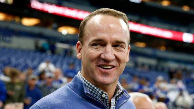 Peyton Manning showed he can still throw a nice spiral.