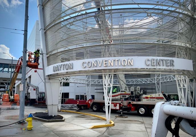 PHOTOS: Dayton Convention Center structure