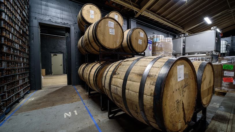 Here's a sneak peek inside the Dayton Barrel Works Artisan Distillery, located at 324 E. Second St. in downtown Dayton. TOM GILLIAM/CONTRIBUTED
