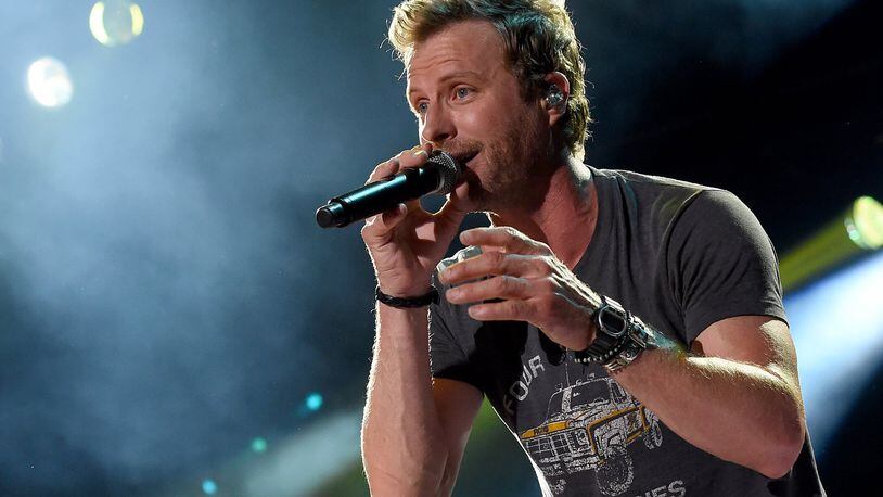 Singer Dierks Bentley performs onstage during 2016 CMA Festival - Day 1 at Nissan Stadium on June 9, 2016 in Nashville, Tenn. The country singer presents his What the Hell World Tour on Jan. 19 at the Nutter Center. (Photo by Rick Diamond/Getty Images)