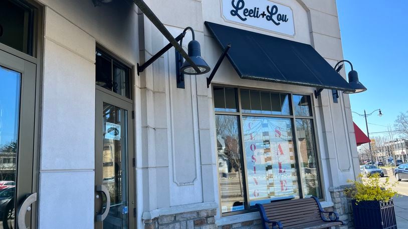 Leeli+Lou, an Ohio-based women’s boutique, is closing its Oakwood location next week. NATALIE JONES/STAFF