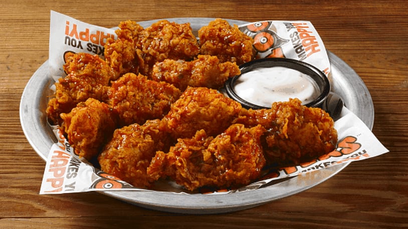If you're single, Hooters has a deal for you -- shred a photo of your ex for free wings. PHOTO / hooters.com