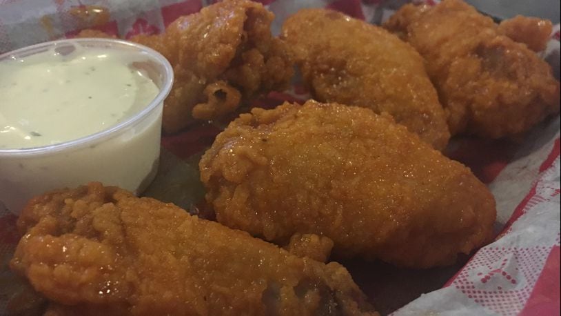 You told us Bunkers serves the best chicken wings in the Dayton area. It's hard to disagree.