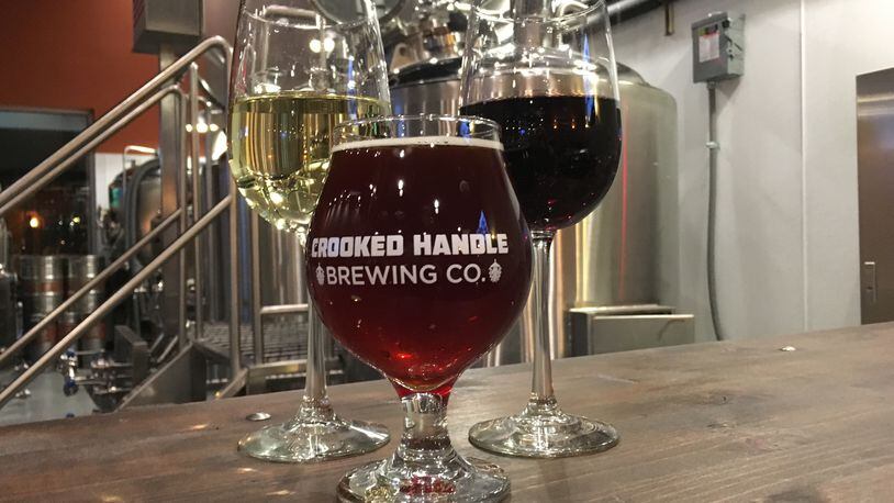 Crooked Handle Brewing Co. is adding wine and other breweries’ beers to the menu, and is also poised to boost production of its signature beers. CONTRIBUTED