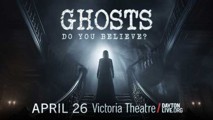 Paranormal researcher Dustin Pari will present "Ghosts: Do You Believe" April 26 at the Victoria Theatre. CONTRIBUTED
