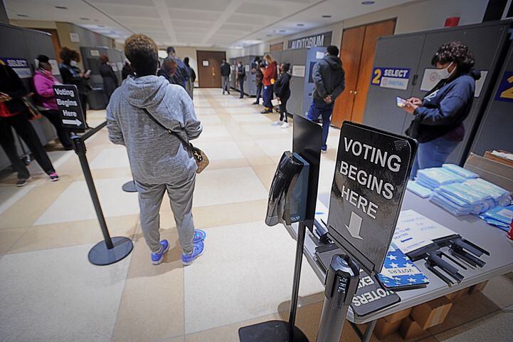 Early voting in Montgomery County