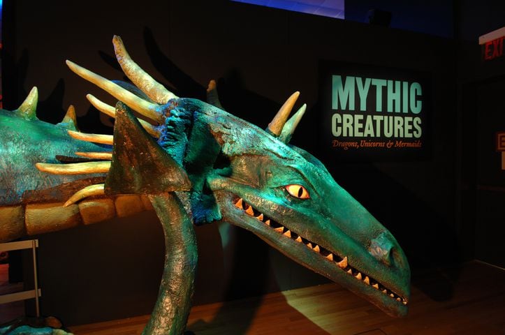 Mythical creatures at COSI