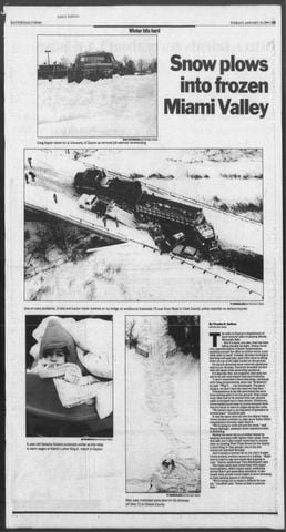 Images: Dayton Daily News covers 1994 record breaking cold
