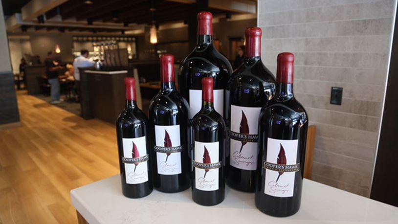 Cooper’s Hawk Winery & Restaurant opens Monday, Aug. 22, at Liberty Center. GREG LYNCH/STAFF