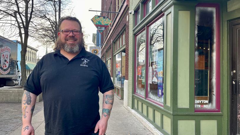 Chef Ashley Ashbrook of Blind Bob’s is opening up a hot dog cart at the beginning of March in downtown Dayton with plans to travel to different events.