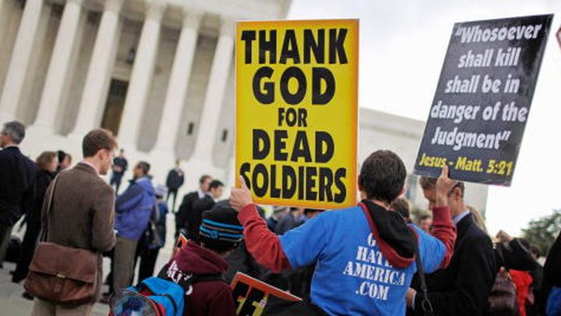 Protesters with Westboro Baptist Church. File photo. (Photo: Chip Somodevilla/Getty Images