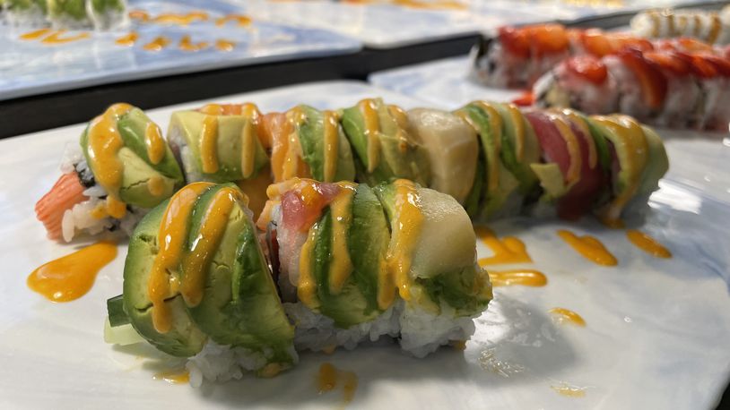 Tokyo Grill & Sushi Buffet, an all-you-can-eat sushi bar and hibachi grill, is open in Beavercreek near the main entrance of The Mall at Fairfield Commons. NATALIE JONES/STAFF