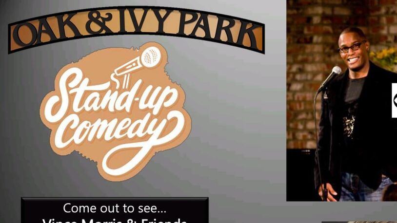 Vince Morris & Friends will perform a night of adult comedy at Oak & Ivy Park in Dayton’s historic Wright-Dunbar Village neighborhood Friday, June 4 at 7 p.m.