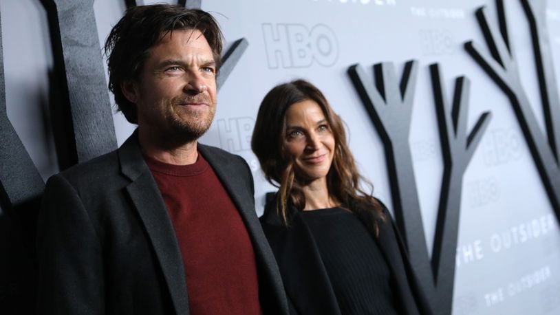 LOS ANGELES, CALIFORNIA - JANUARY 09: Actor/Director Jason Bateman (L) and Amanda Anka attend the premiere of HBO's "The Outsider" at DGA Theater on January 09, 2020 in Los Angeles, California. (Photo by JC Olivera/Getty Images)