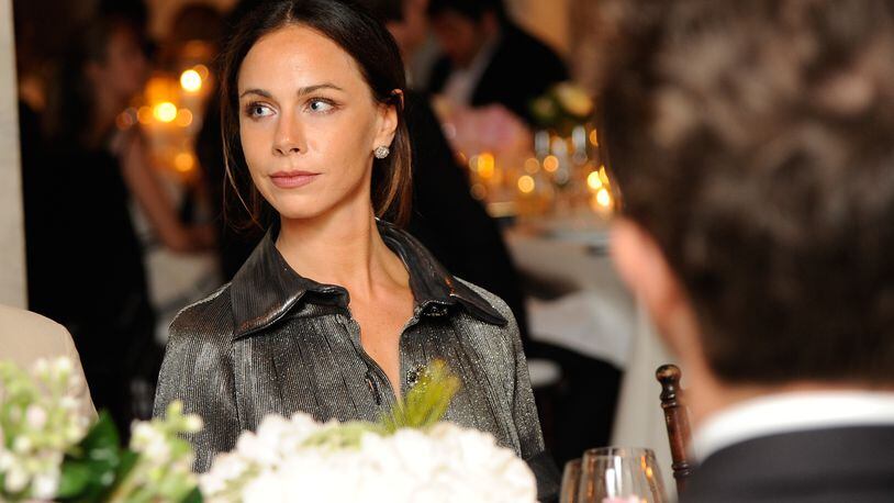 Barbara Pierce Bush attends the Chanel Fine Jewelry Dinner supporting treasures from the New York Public Library Collection at the New York Public Library's Stephen A. Schwarzman Building on June 2, 2016, in New York City.