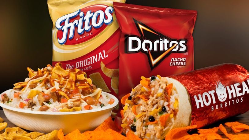 For a limited time Fritos corn chips or Doritos tortilla chips can be added to any Hot Head burrito or bowl for $1.
