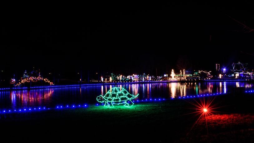 The Woodland Lights, located in Countryside Park, 895 Miamisburg-Centerville Road, in Washington Twp. is one of the longest-running and most popular annual lights festivals in the Miami Valley area. The Christmas light display is open from 6 p.m. to 9 p.m. from Nov. 23 to Dec. 23. TOM GILLIAM / CONTRIBUTING PHOTOGRAPHER