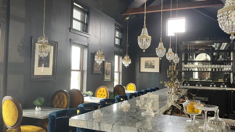 Manna, a fine dining restaurant with two bars, is expected to open by the end of April at 61 W. Franklin St. in Centerville's historic Uptown neighborhood. NATALIE JONES/STAFF