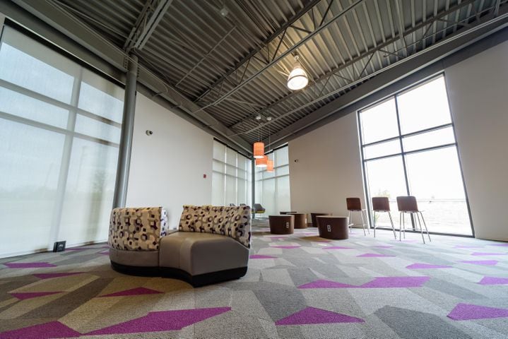 PHOTOS: Construction is nearing completion on the Dayton Metro Library's new West Branch