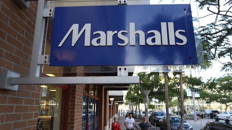 A Marshalls store is seen on February 8, 2017 in Miami.  Marshalls will add e-commerce to its website in 2019, according to The TJX Companies CEO Ernie Herrman.