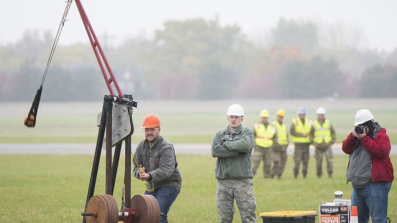 The Air Force Life Cycle Management Center’s 15th annual Pumpkin Chuck will be Oct. 25 from 11 a.m. to 3 p.m. at the National Museum of the U.S. Air Force. The event is open to the public, and competitors and spectators can enter through the Spinning Road entrance, located near the flightline. (Contributed photo)