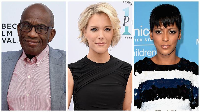 Reports say the 'Today Show' third hour with Al Roker (left) and Tamron Hall (right) may be canceled to make room for a new show hosted by Megyn Kelly (center). (Photo by Ilya S. Savenok/Getty Images for Tribeca Film Festival, Kevin Winter/Getty Images for The Hollywood Reporter, Michael Loccisano/Getty Images)