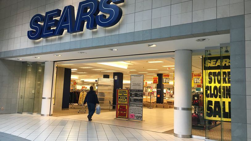 Shoppers at the Sears in the Dayton Mall had mixed emotions as the company announced bankruptcy. Some said they’re sad to see the store go. Other said they hadn’t shopped there in a long time. STAFF PHOTO / HOLLY SHIVELY