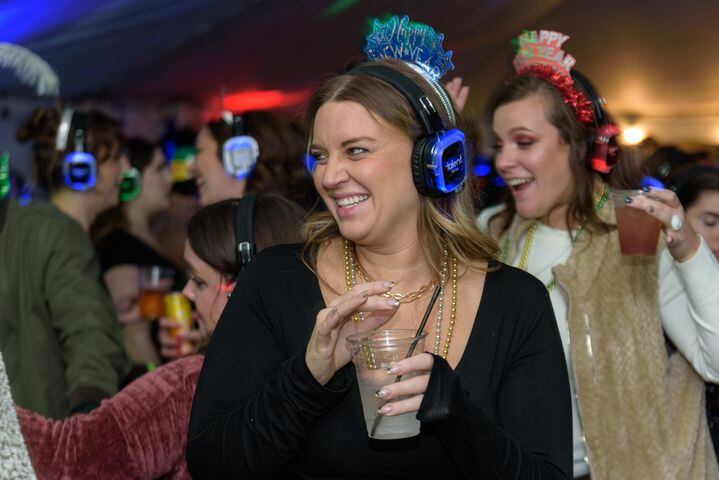 PHOTOS: Did we spot you at Dayton's New Year's Eve Ball Drop and Silent Disco at Yellow Cab Tavern?