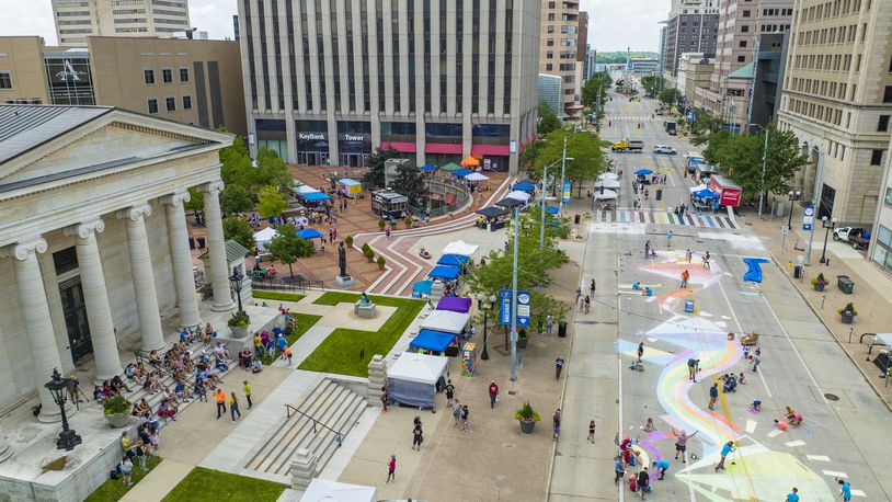 Art in the City will return to downtown Dayton Saturday, Aug. 5 showcasing over 300 local artists. CONTRIBUTED