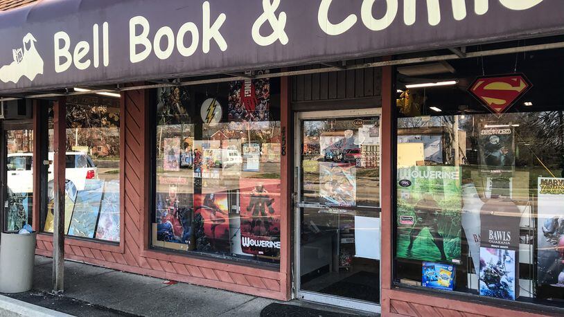 Bell, Book & Comic was determined to be non-essential and was ordered to close Friday, April 3, 2020. Owner Peter Bell said he understands the order is to keep people safe and that he can still ship and sell online. JIM NOELKER/STAFF