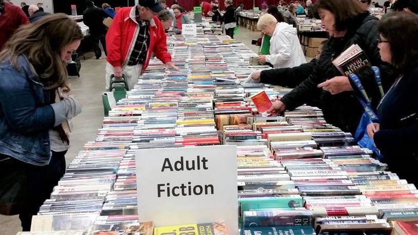 Thousands of used books and more will be available at the Friends of the Library Spring Sale April 3 – 5.  CONTRIBUTED PHOTO