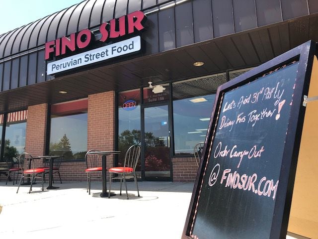 PHOTOS: Fino Sur Peruvian Street Food in the Cross Point Centre in Centerville