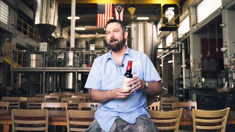 John Haggerty, brewmaster and co-founder at Warped Wing Brewing Company. SUBMITTED