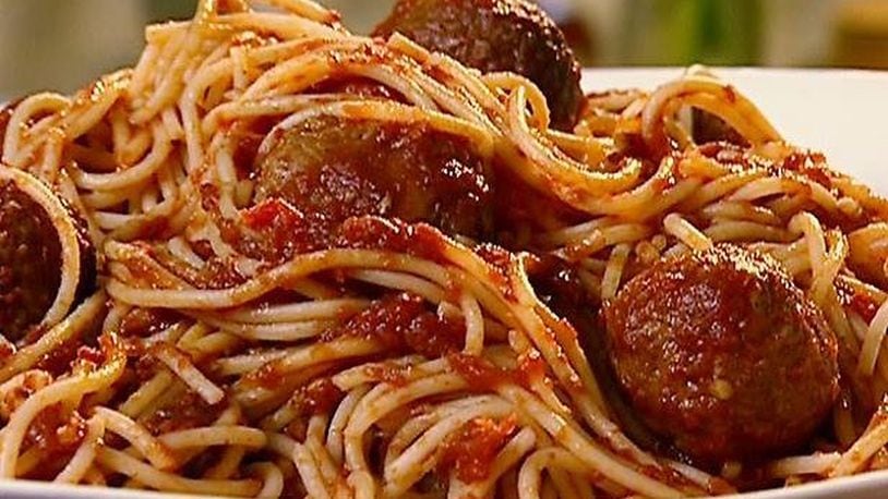 The spaghetti and meatballs dinner will be featured Sunday at the annual Italian Fall Festa. CONTRIBUTED PHOTO