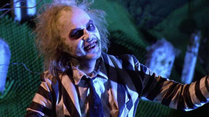 "Beetlejuice" is among the Halloween-themed movies screening at Dayton Convention Center this month. FILE