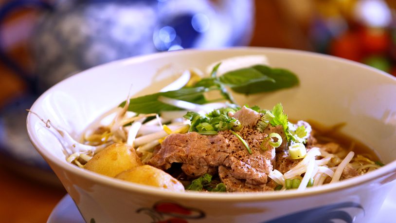 Beef Noodle Soup from Nida Thai Cuisine, located at 853 E. Franklin St. in Centerville.  LISA POWELL / STAFF