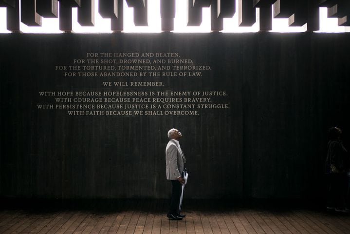 Photos: National Memorial for Peace and Justice for lynching victims opens in Alabama