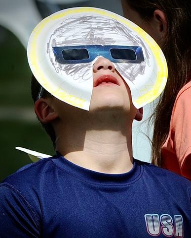 Solar eclipse at Air Force Museum